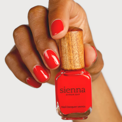 Sienna Byron Bay Nail Polish 10ml, Passion {Bright Red}