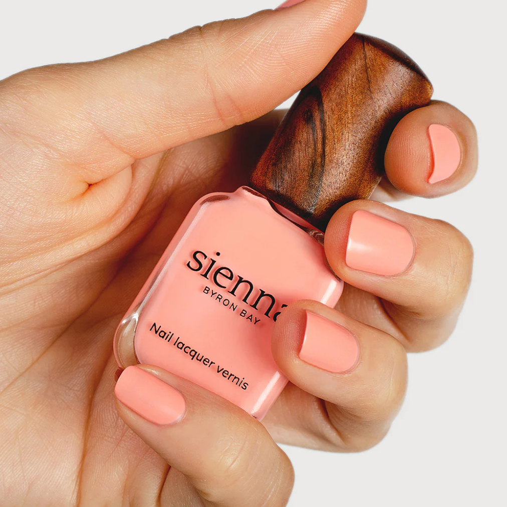 Sienna Byron Bay Nail Polish 10ml, Joy {Vibrant Peach}