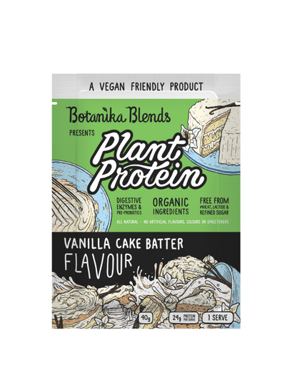 Botanika Blends Plant Protein 40g, 500g Or 1Kg Vanilla Cake Batter Flavour