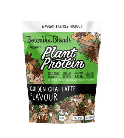 Botanika Blends Plant Protein 40g, 500g Or 1Kg Golden Chai Latte Flavour