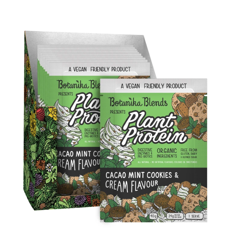 Botanika Blends Plant Protein 40g, 500g Or 1Kg Cacao Mint Cookies & Cream Flavour