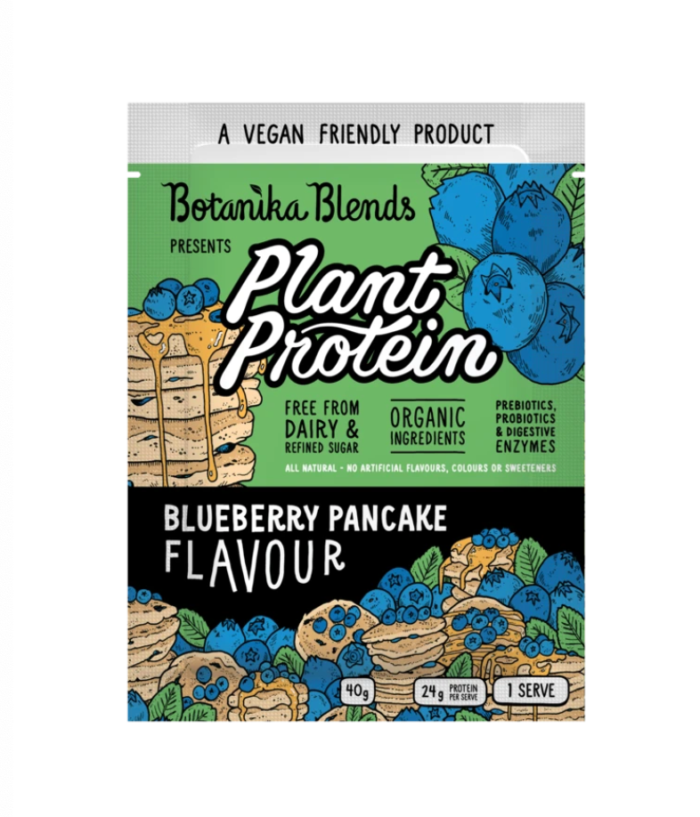 Botanika Blends Plant Protein 40g, 500g Or 1Kg Blueberry Pancake Flavour