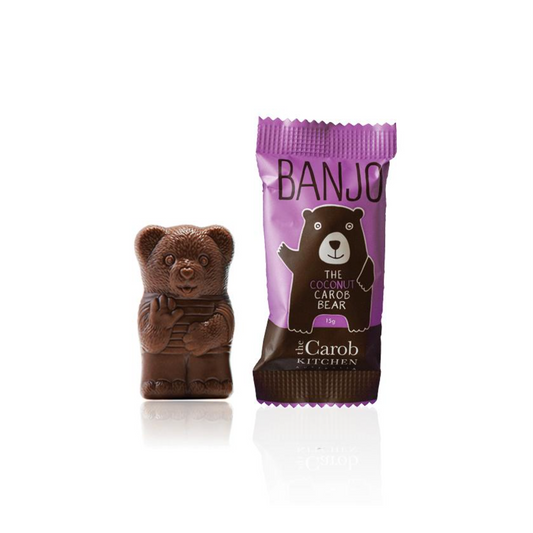 The Carob Kitchen Banjo Bear 15g Or 8 Pack, Coconut Flavour