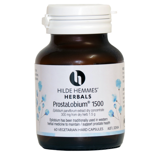 Hilde Hemmes Herbal's 60 Or 120 Vegan Capsules, ProstaLobium 1500mg