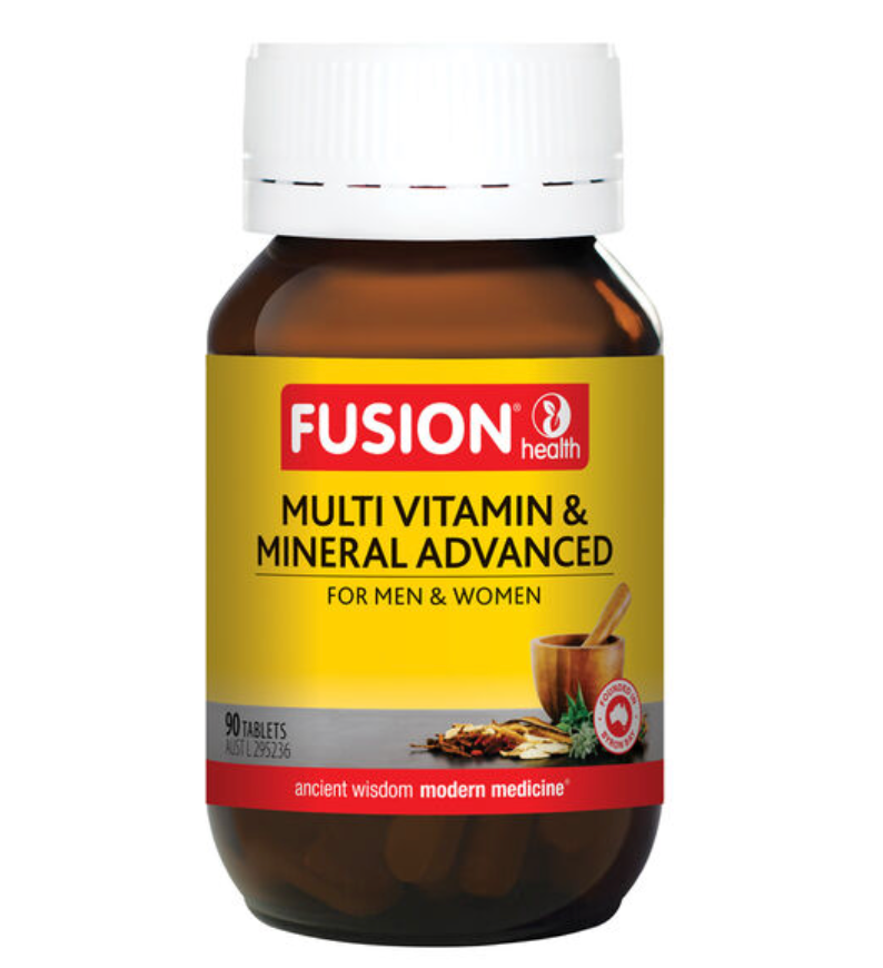 Fusion Health Multi Vitamin & Mineral Advanced Tablets 30, 60 Or 120