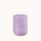 Frank Green Ceramic Reusable Cup 6oz, 10oz Or 16oz, Lilac Haze (Push Button Lid)