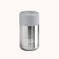 Frank Green Ceramic Reusable Cup Chrome Collection 10oz, Metallic Silver (Push Lid)