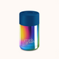 Frank Green Ceramic Reusable Cup Chrome Collection 10oz, Metallic Rainbow (Push Lid)