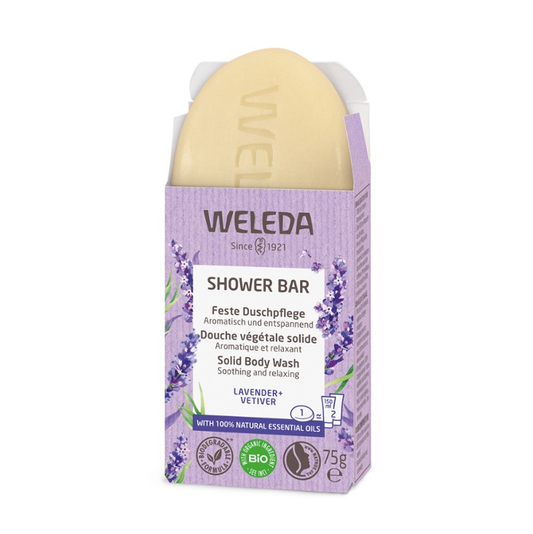 Weleda Shower Bar 75g, Lavender & Vetiver {Soothing & Relaxing}