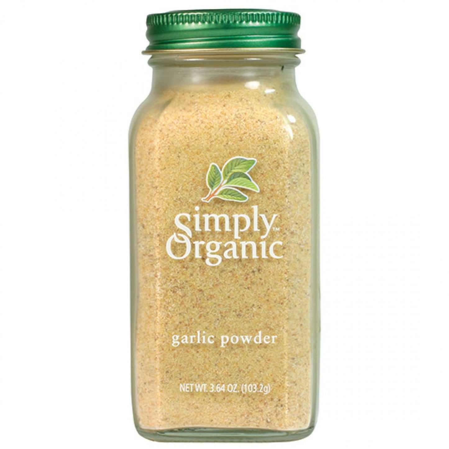 Simply Organic Garlic Powder 103g (Glass Jar)