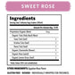 Organic India Wellness Tea Tulsi Sweet Rose Tea, 25 Herbal Tea Bags; Certified Organic