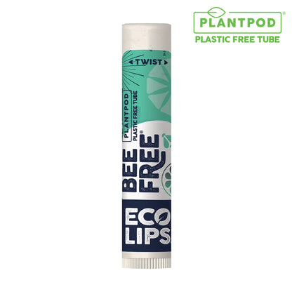 Eco Lips Lip Balm Bee Free 4.25g, Sweet Mint Flavor