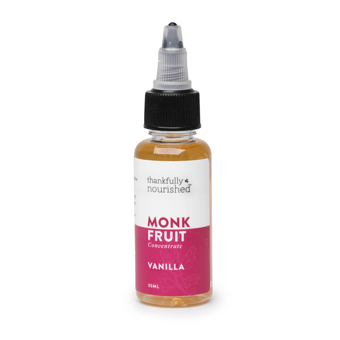 Thankfully Nourished Monk Fruit Concentrate 35ml, Vanilla Flavour