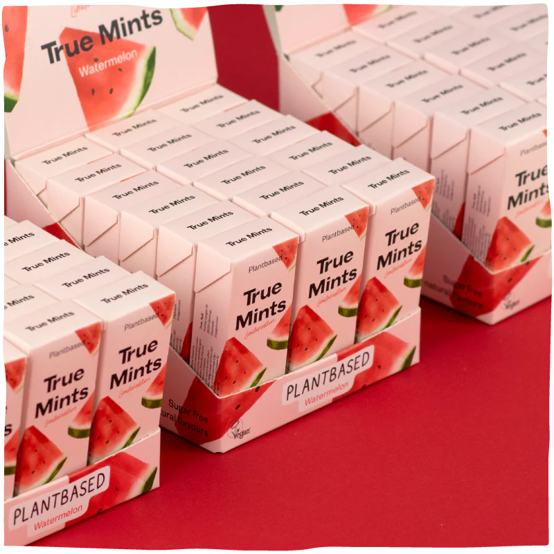 True Mints True Mints Sugar Free Mints A Single Pack (13g) Or A Box Of 18, Waterm ...