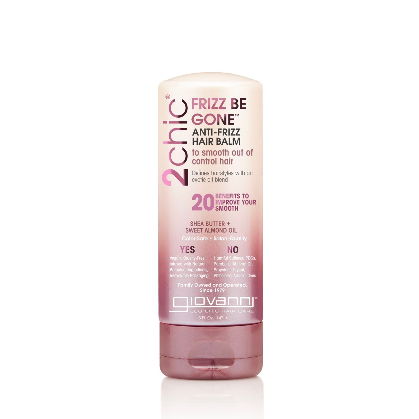 Giovanni 2Chic Frizz Be Gone Anti-Frizz Hair Balm 147ml, To Smooth Out Of Control Hair