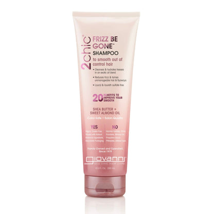 Giovanni 2Chic Frizz Be Gone Shampoo 250ml, To Smooth Out Of Control Hair