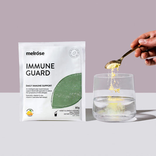 Melrose Organic Immune Guard 80g Sachet, Honey & Lemon Flavour
