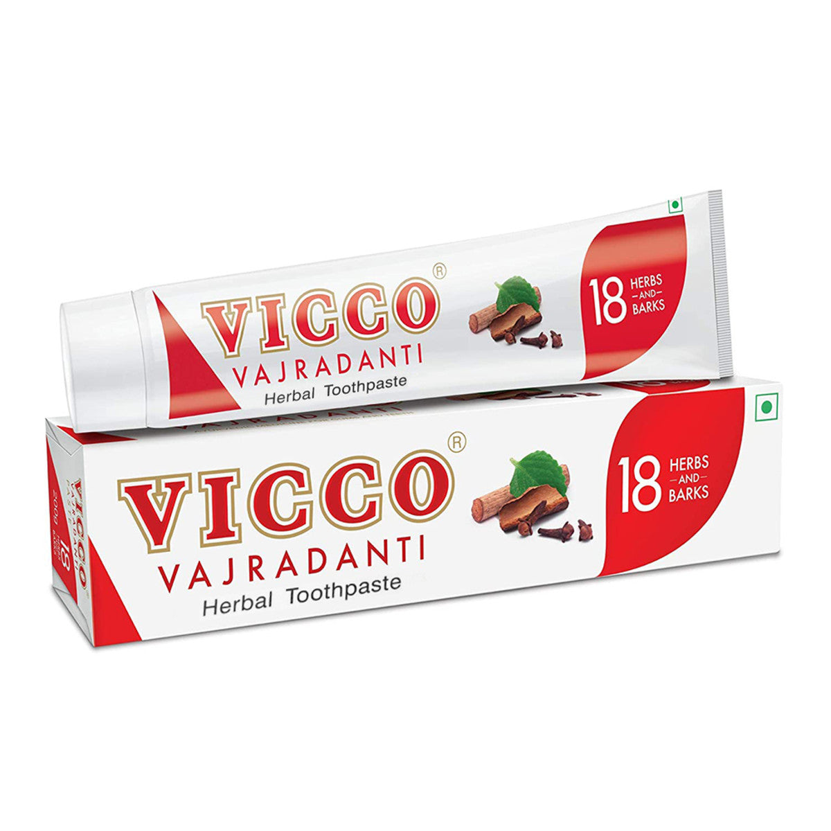 Vicco Vajradanti Herbal Toothpaste 150g, 18 Herbs & Barks