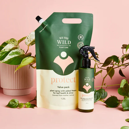 We The Wild Organic Leaf Health Kit 2kg Pack, Shines & Protects Your Houseplant Leaves