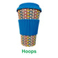 Luvin Life Bamboo Eco Travel Cup, 100% Biodegradable & BPA Free Please Choose Your Pattern