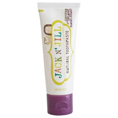 Jack N' Jill Natural Calendula Children's Toothpaste + Organic Blackcurrant Flavour 50g