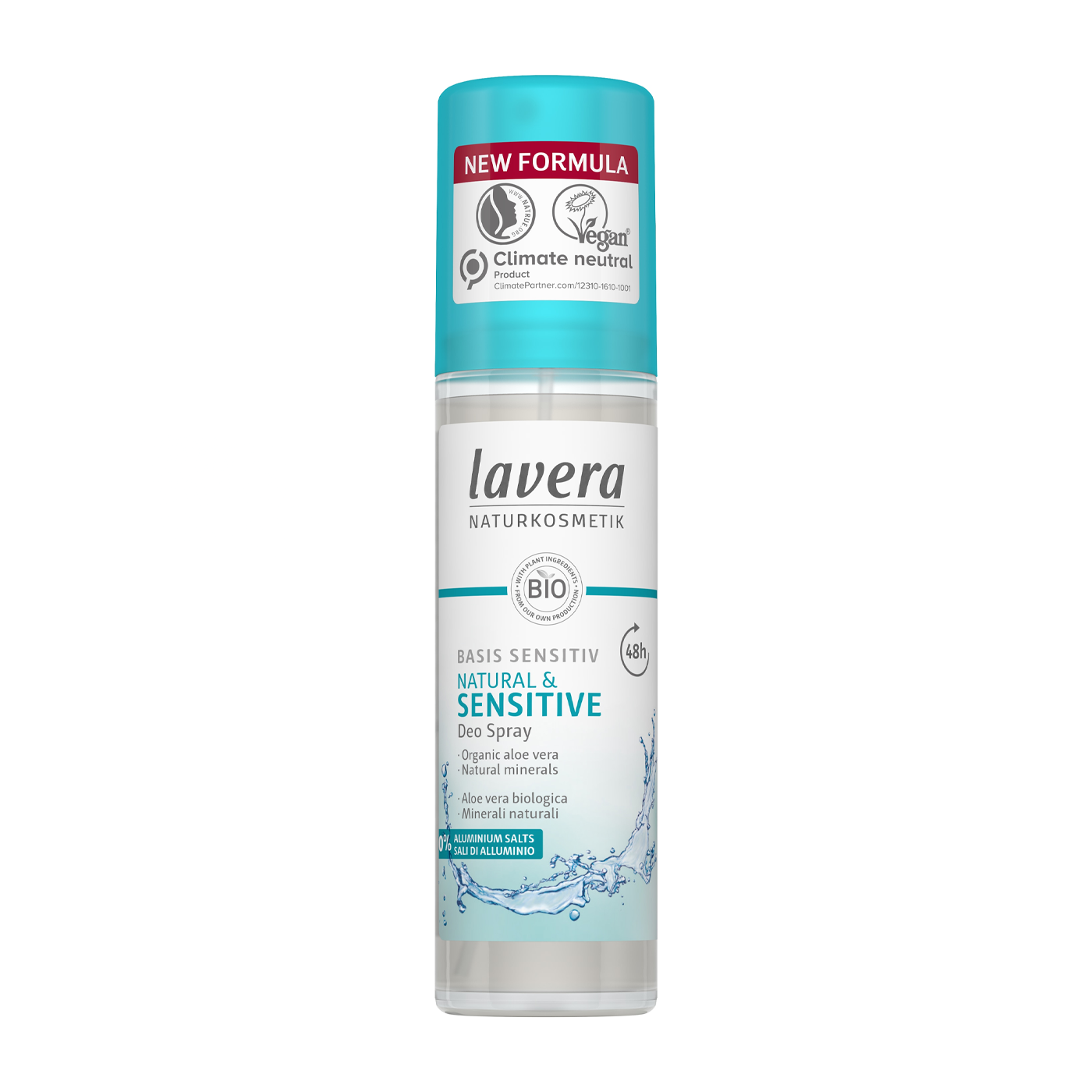 Lavera Deodorant Spray 75ml, Basis Sensitiv Natural & Sensitive
