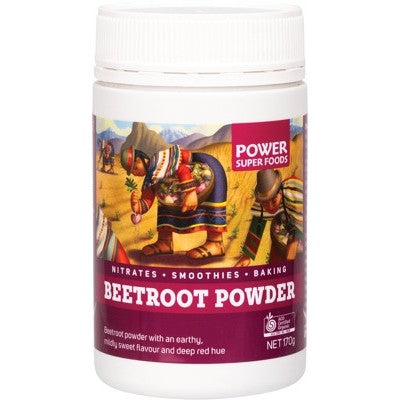 Power Super Foods Beetroot Powder "The Origin Series" 170g, Certified Organic