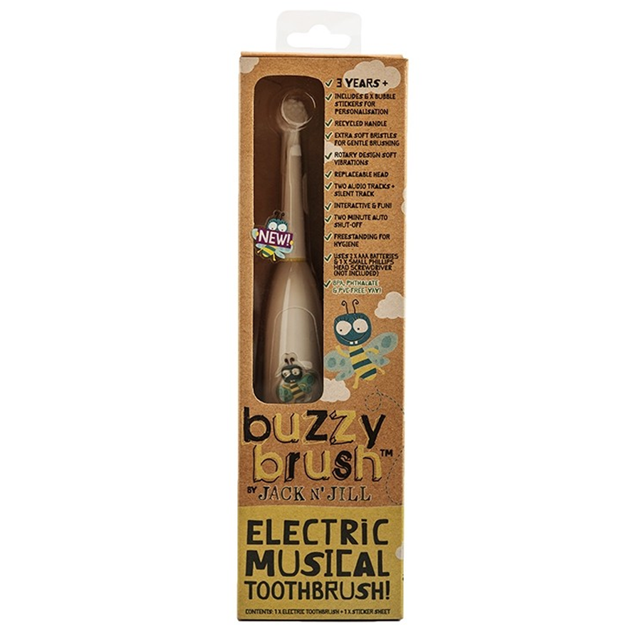 Jack N' Jill Buzzy Brush Musical Electric Toothbrush Single Pack