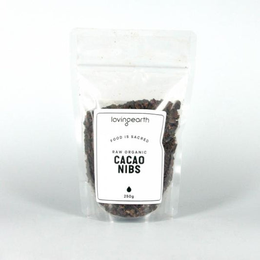 Loving Earth Cacao Nibs 250g, 500g Or 1kg, Certified Organic