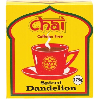 Chai Tea Spiced Dandelion Chai 175g, Loose Leaf Tea, Caffeine Free