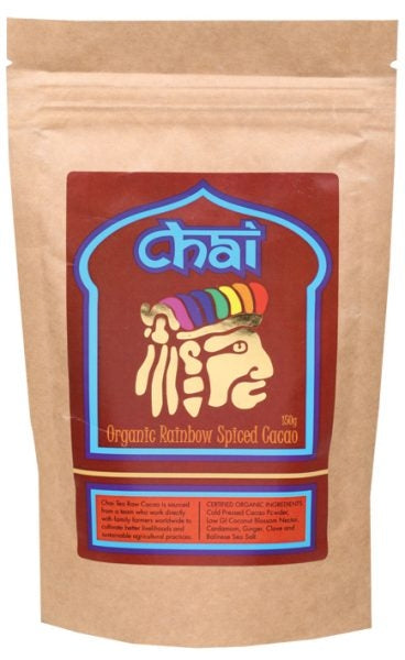 Chai Tea Organic Rainbow Spiced Cacao Hot Chocolate 150g