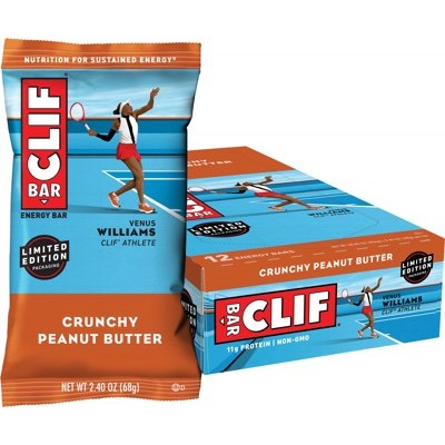 Clif Energy Bar, Crunchy Peanut Butter Single Bar (68g) Or A Box Of 12 Bars