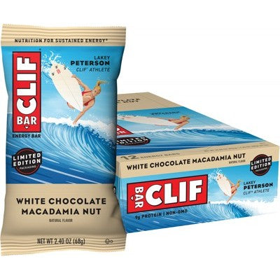 Clif Energy Bar, White Chocolate Macadamia Nut Single Bar (68g) Or A Box Of 12 Bars