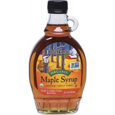 Coombs Family Farms Maple Syrup Grade A, 236ml, 473ml Or 946ml Certified Organic