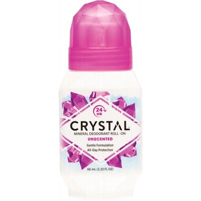 Crystal Deodorant Roll On 66ml Unscented