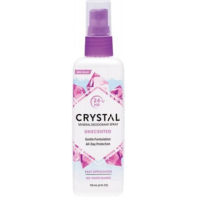 Crystal Deodorant Spray 118ml, Unscented