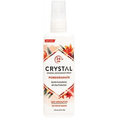 Crystal Deodorant Spray 118ml Pomegrante