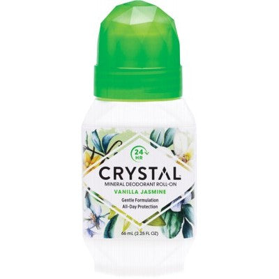 Crystal Deodorant Roll On 66ml Vanilla & Jasmine