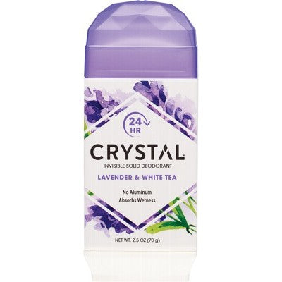 Crystal Deodorant Stick 70g Lavender & White Tea