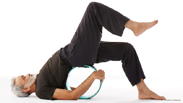 Luvin Life Yoga Cork Dharma Wheel, Perfect For Advanced Or Beginner Yogi's