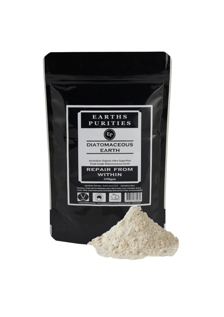 Earth Purities Diatomaceous Earth 200g, Repair From Within Food Grade
