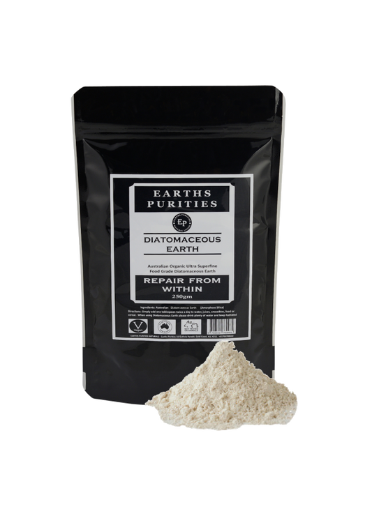Earth Purities Diatomaceous Earth 200g, Repair From Within Food Grade