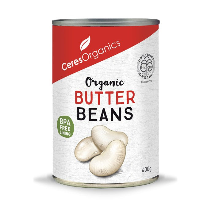 Ceres Organics Butter Beans 400g