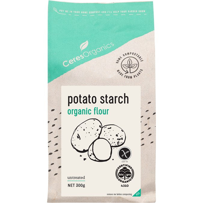Ceres Organics Potato Starch Flour 300g, Certified Organic