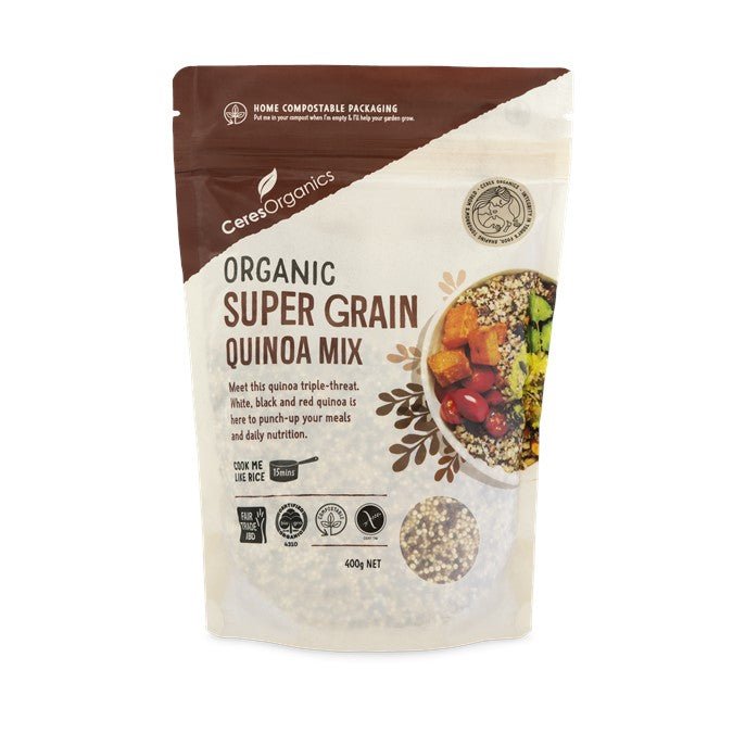 Ceres Organics Super Grain Quinoa Mix, 400g Certified Organic
