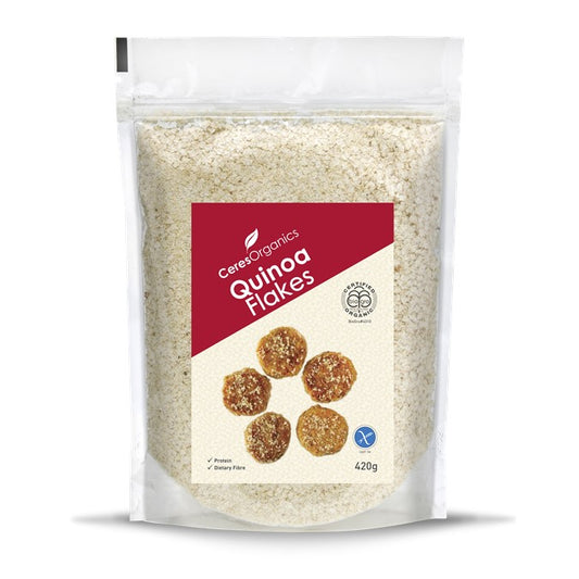 Ceres Organics Quinoa Flakes 420g, For A Delicious Hot Cereal