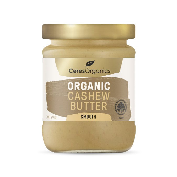 Ceres Organics Cashew Butter 220g Smooth