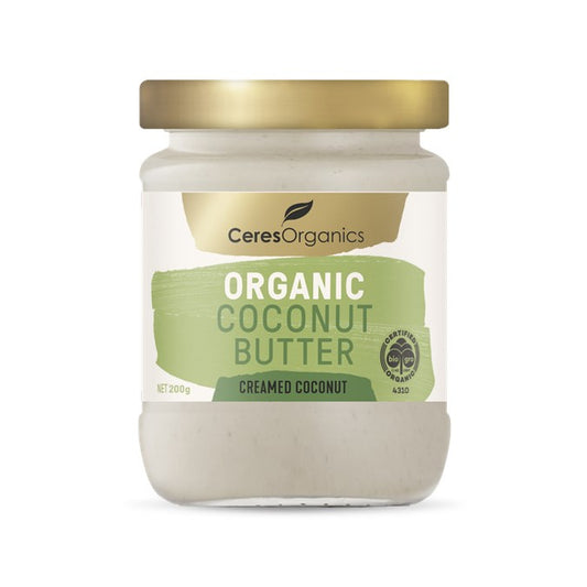 Ceres Organics Creamed Coconut Butter 200g, Certified Organic