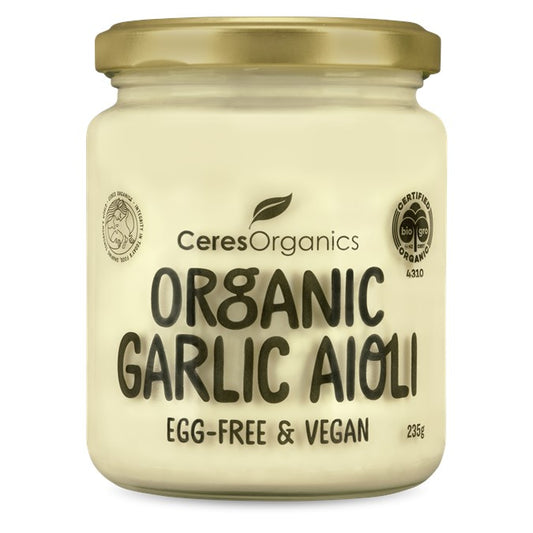 Ceres Organics Garlic Aoili 235g, Vegan