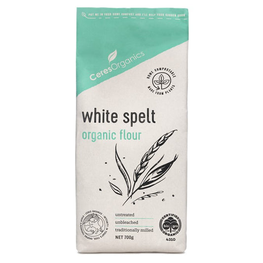 Ceres Organics White Spelt Flour 700g